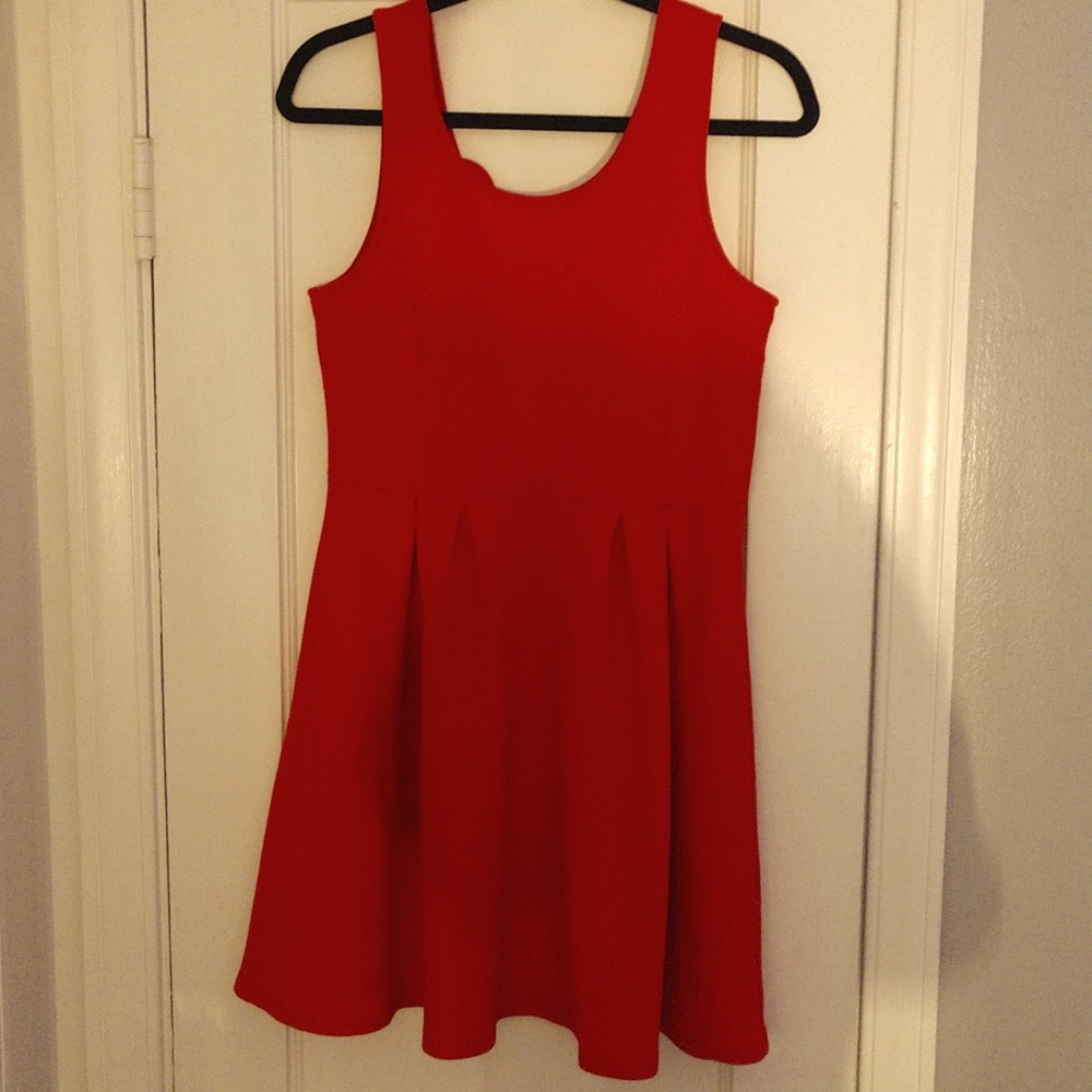 Sweet Rain sleeveless red dress
